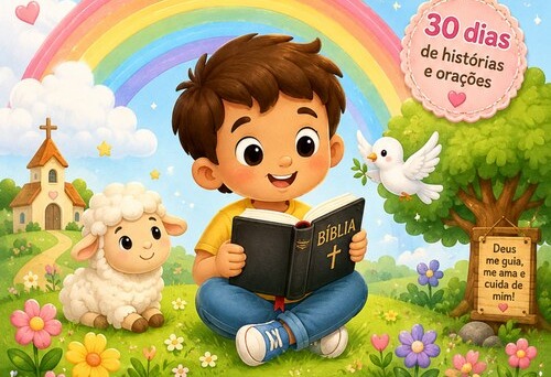 Minha Jornada com Deus — Devocional Bíblico de 30 Dias para Crianças, bônus grátis